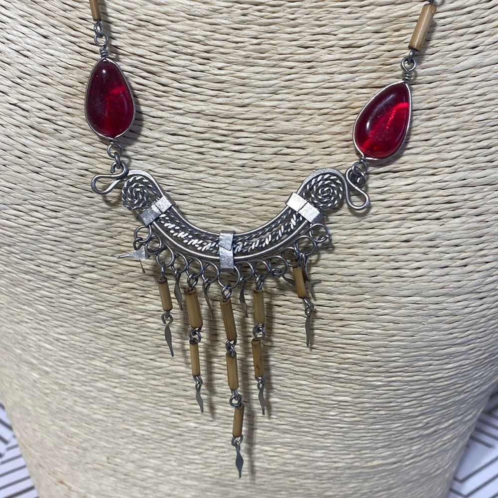 Necklace handmade boho